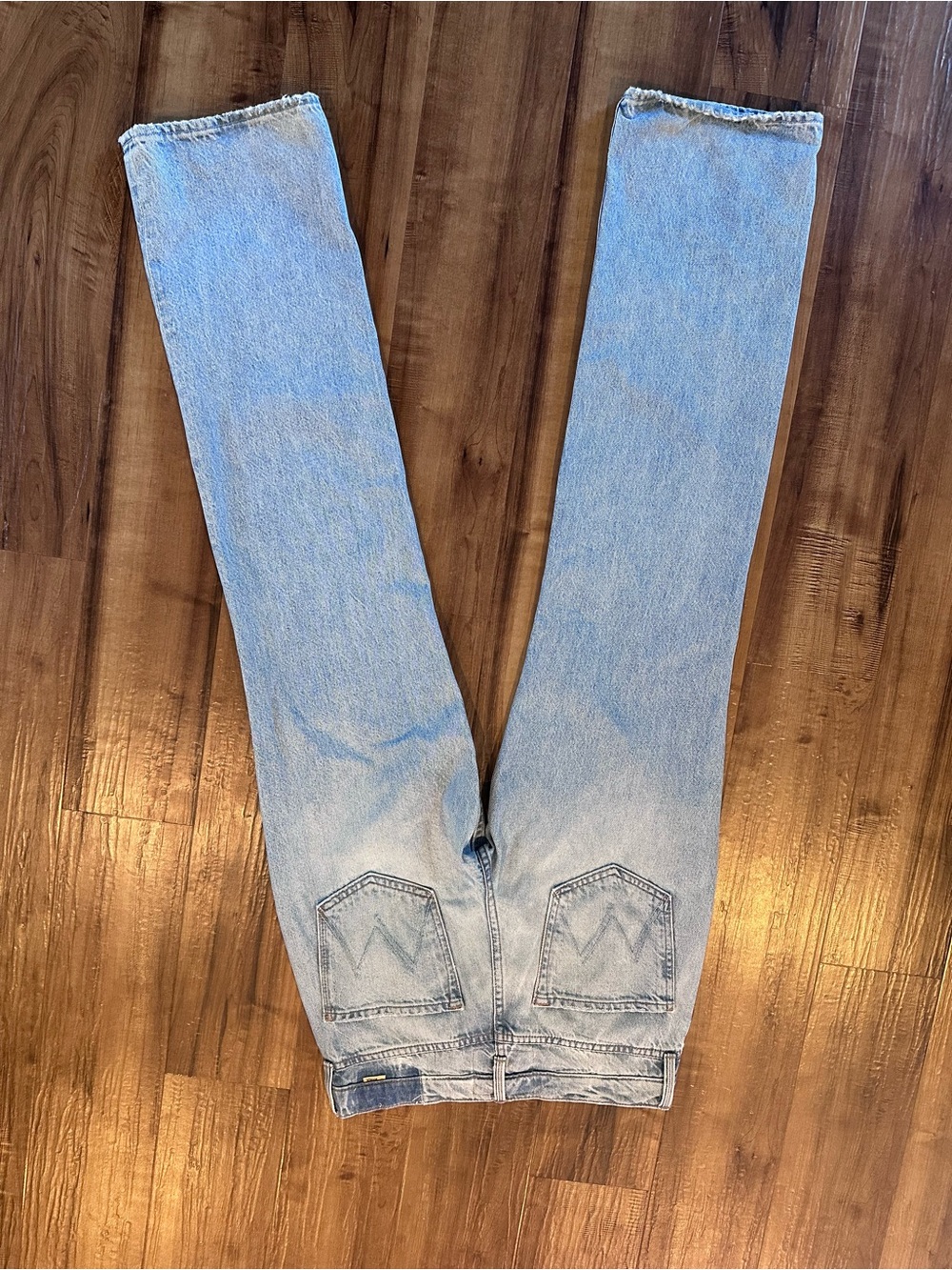 ❤️ Like New MOTHER The Reifler in Daydream sz27 💯 cotton rigid denim - Picture 5 of 16